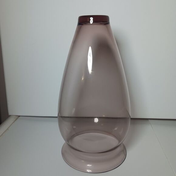 Lenox Pierced Iris Removable Vase Insert Light Purple Clear Replacement Vintage - Picture 5 of 6